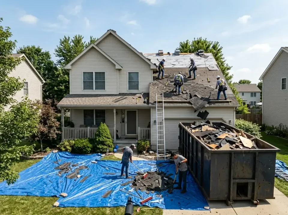 roof-replacement-debris-remova-004 — frequently asked questions, Cheapest Dumpster Rentals in Huntingburg, IN